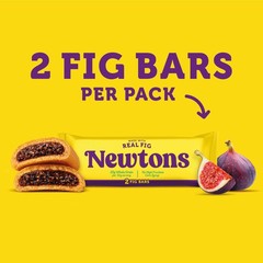 ​​NEWTONS Soft Baked Real Fruit Fig Bars, Fig Cookies, 40 Snack Packs (2 Cook…