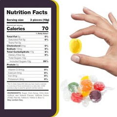 Assorted Fruit Flavored Buttons Discs, Bulk Nostalgia Hard Candy (5 Pounds) Sale