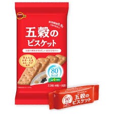 Bourbon Gokoku Biscuits 4.93oz/140g(8pc)北日本五穀餅