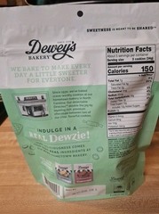 🟡 New Dewey’s Bakery Dewzies MINT CHOCOLATE Layered Crisp Cookie Thins 5.8oz