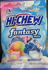 Hi Chew Candy Fantasy – Rainbow Sherbet, Blue Hawaii, and Blue Raspberry 1.94 Oz