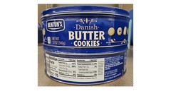 Benton’s Danish Butter Cookies Baked with Real Butter 12oz 340g (2 Tins)