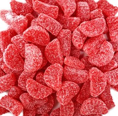 SweetGourmet Cherry Fruit Slices Jelly Candy Bulk | 7 Pounds