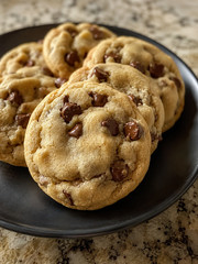 Homemade Brown Butter Chocolate Chip Cookies Fresh Baked Soft Gourmet Dozen (12)