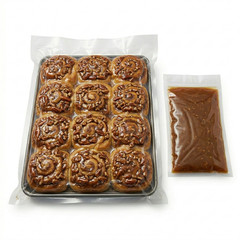 Precooked Cinnamon Rolls | Caramel and Pecan | 24 Rolls | Stacy Lynn’s Baking Co