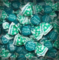 CHIPS Eucalyptus Menthol Italian Throat Pastilles Sweetened with Stevia, Soot…