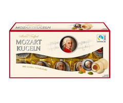 Mozart Kugeln White Chocolate Marzipan Candies 200g | Handmade | Austria