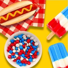 M&M’s Patriotic Mix Milk Chocolate Candy, 62 oz.