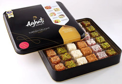 Aghati sweets Halqoum With Nuts Turkish Delight 500 g ⭐FAST SHIPPING⭐