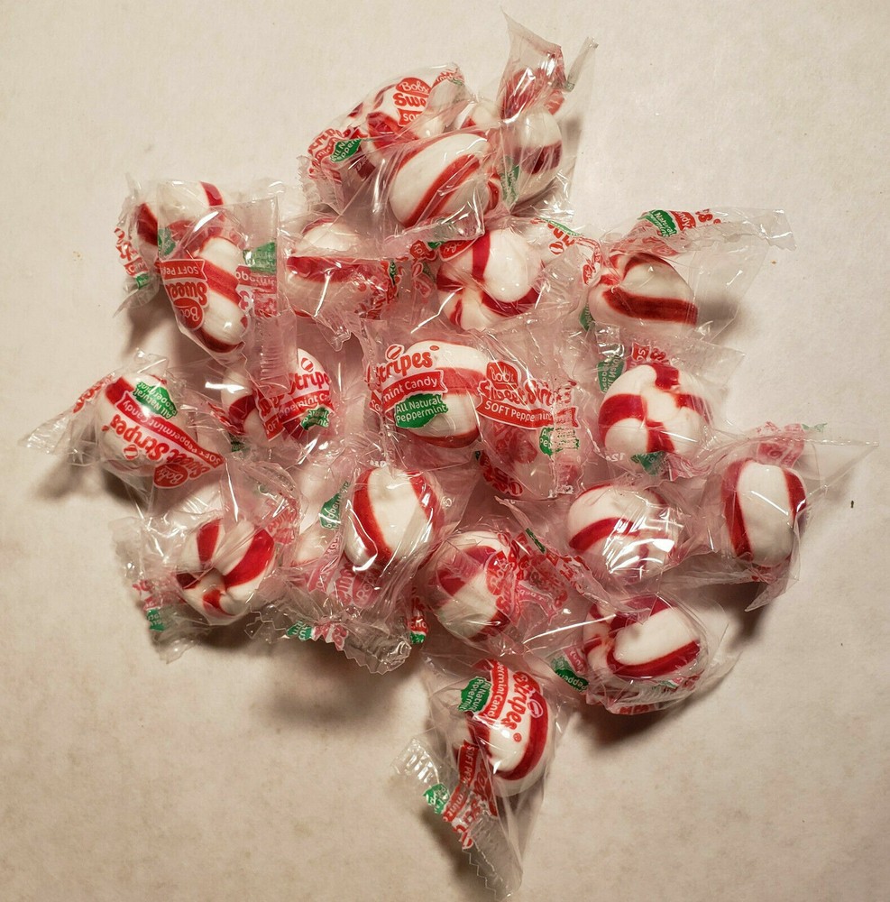 Bobs Sweet Stripes Soft Peppermints Candy (select size below)