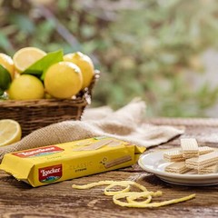 Loacker Classic Lemon Wafers – Premium Crispy Wafer Cookies with Lemon Cream