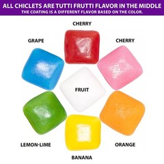 A Great Surprise Mini Chiclets Gum – 3 Pounds – Fruity Tabs Chicklets – Gumball