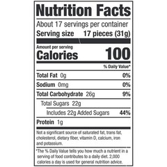 NERDS Rainbow Gummy Clusters Candy, Crunchy and Chewy, 18.5 oz Bag