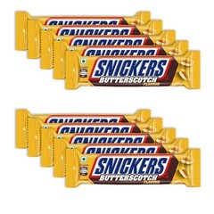 Snickers Butterscotch Flavour Chocolate Bar 40 Gram, Pack Of 10