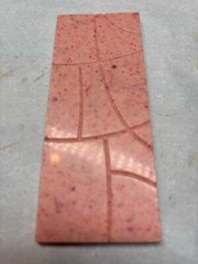 Unique 3 Pink chocolate bar full of Strawberry & Raspberry chocolate 50g