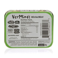 Natural Wintergreen Mints 1.41Oz Vegan Gluten Free No Artificial Additives