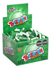 Chicle Bazooka Menta – Caja X 80 Unidades