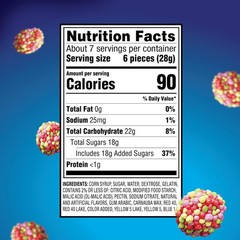 NERDS Juicy Gummy Clusters, Strawberry Punch, Juicy and Gummy Candy, 7.2 Ounce