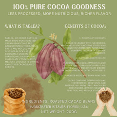 Filipino Tableya 100% Pure Premium Roasted and Grounded Cacao Beans