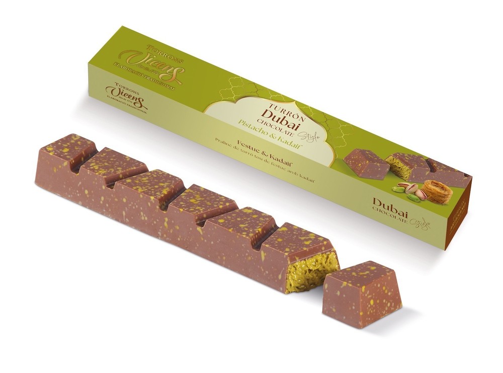 Vicens Agramunt’s Torrons – Dubai Chocolate Nougat with Pistachio 6.17oz/ 175gr