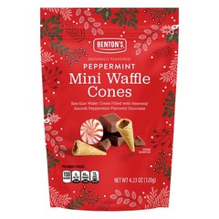 Benton’s peppermint Mini Waffle Cones 4.23 oz