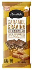 Darrell Lea Caramel Craving Premium Chocolate Bar, 100% Sustainably Source 1 Bar