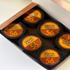 12PCS LOTTE Dream Cacao 56% Chocolate gift bundle High in Polyphenols 86g Korean