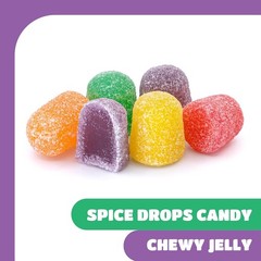 Spice Drops Candy – 2 Pound Bulk Pack – Jelly Drops