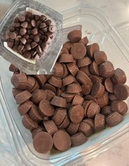 Trader Joe’s Mini Milk Chocolate Peanut Butter Cups 12oz Tub Exp 07/28/26