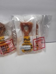iPaw Turkey Tendon Rope Dog Med USA Sourced Hypoallergenic All Natural – 4 Pack