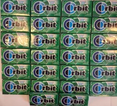 26-Wrigley’s Orbit Sugarfree Gum, Flavor~Spearmint Exp 5/2027