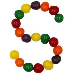 Smarty Stop Fruit Sours Chewy Candy Balls, 2 Pound (Pack of 1), Assorted