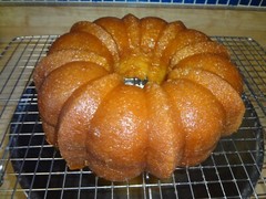 RICH FLAVORED HOMEMADE CARIBBEAN-STYLE RUM CAKE (10″)