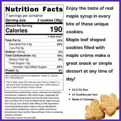 Dare Maple Creme Cookies || 10 Oz Box