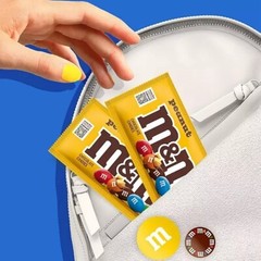 (48 pk) M&M’S Peanut Milk Chocolate Candy, Singles Size, 1.74 oz. Each