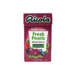 10 X Ricola Fresh Pearls Lemon Mint / Mixed Berry 25g Sugar-Free Chewy Mints