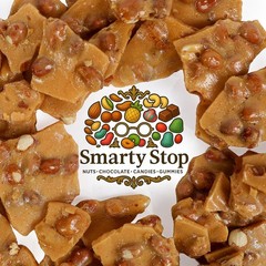 Home Style Peanut Brittle Candy by Smarty Stop (1 Pound 1 (Pack of 1)