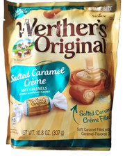 Werther’s Original Salted Caramel Creme Soft Caramel Bag, 10.8 ozCandy