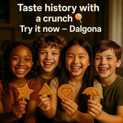 Korean Dalgona Candy 10Pack Box Set – Handmade Honeycomb Hard Candy Snack | T…