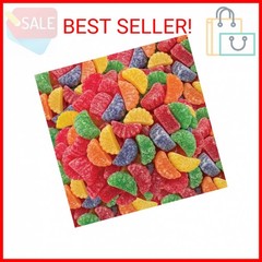 Fruit Slices – 2 Pound Bulk Pack (About 65 Count) – Jelly Candy – Assorted Flavo