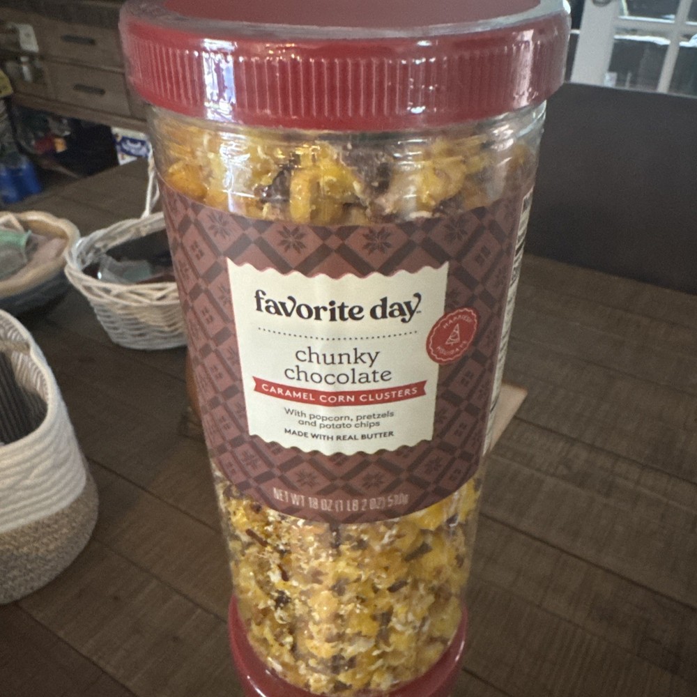 Favorite Day—Chunky Chocolate Sea Salt Caramel Corn Clusters—18 oz—See Below—