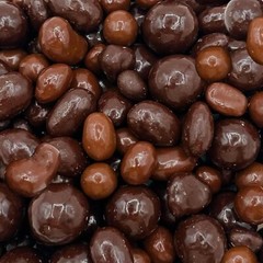 Gourmet BRIDGE MIX- Peanuts, Almonds, Raisins, Malt Balls, Caramels 1 POUND