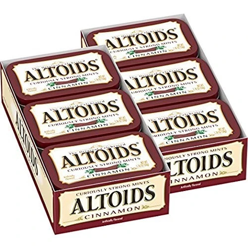 Altoids Cinnamon – Tin, 12 Count (Mints – Misc.)