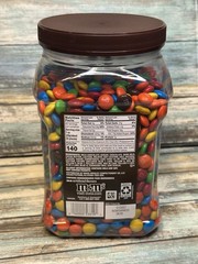 NEW M&M’S Milk Chocolate Candies 62 oz Resealable Jar • Best By 1/27