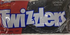 5x TWIZZLERS Twists BLACK Licorice 16 oz Bag 1 LB – 5 PACK
