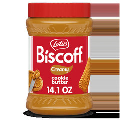 Lotus Biscoff Creamy Cookie Butter, 14.1 Oz.