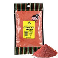 Asia Trans Li Hing Mui Crack Seed Plum Powder | 5 Ounce (Pack of 1), Red