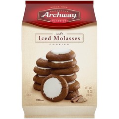 Archway Iced Molasses Cookies, 12 Ounce Pack of 1 48 HOUR DELIVERY