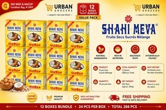 Shahi Meva 12 Boxes 288 Packets (24 Pcs Box) | Premium Quality | Free Shipping