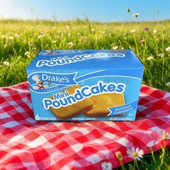 Drake’s Mini Pound Cakes – 2 Boxes | 6 Cakes per Box (12 Total Cakes)